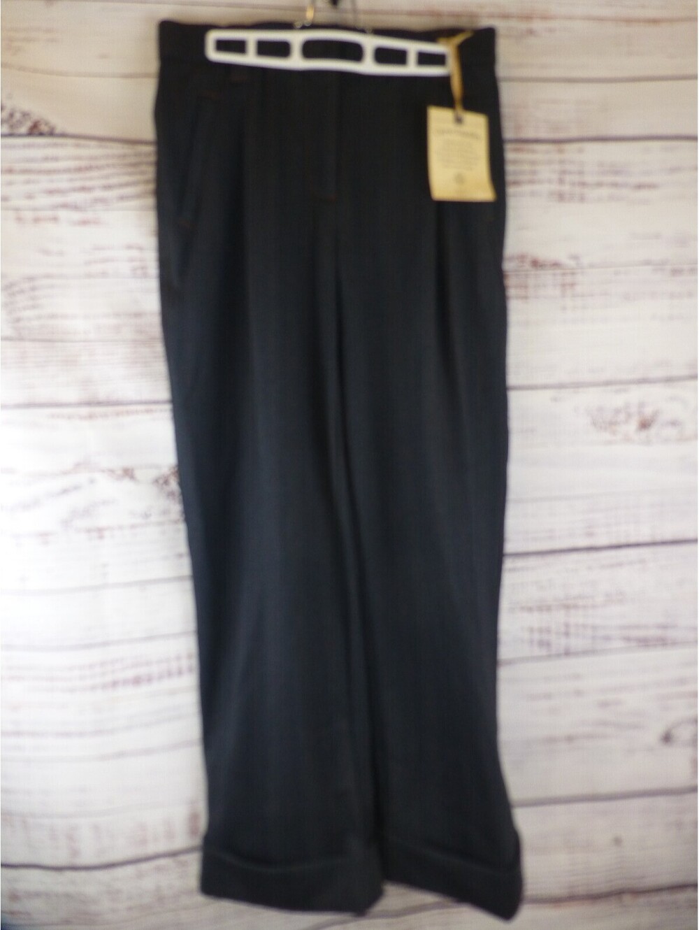 Democracy Women's Size 8 Gray Herringbone Skyrise Ab'Technology Pants NWT G4A